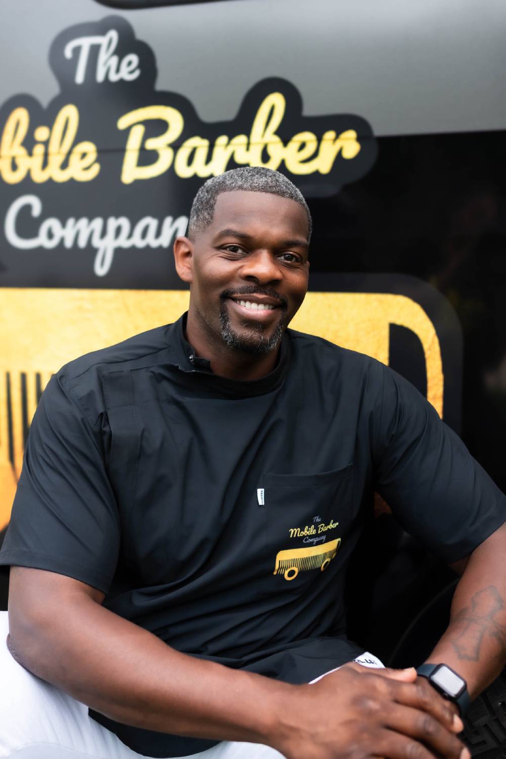 the mobile barber company - michael jordan